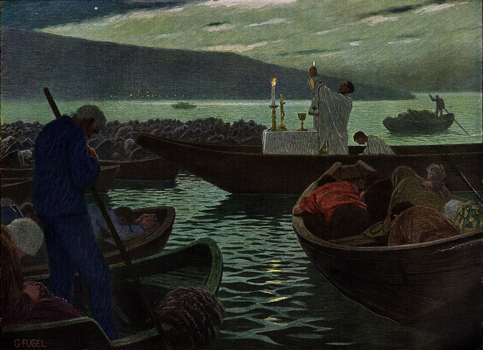 Die Nachtmesse der Verfolgten (Gebhard Fugel, um 1920)