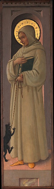 Der hl. Bernhard von Clairvaux im Gebet