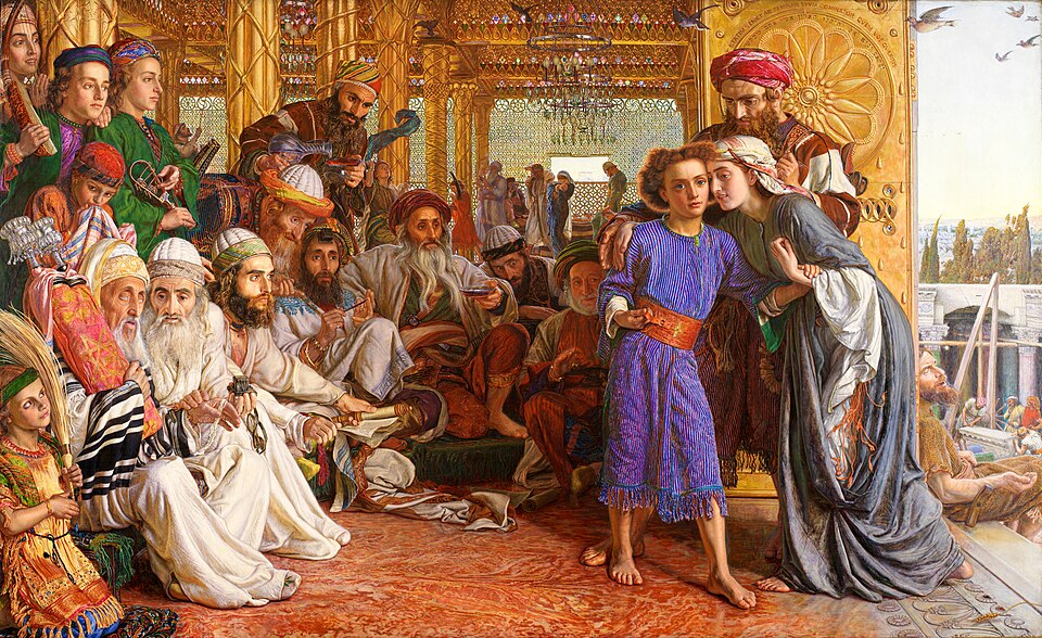 Der zwölfjährige Jesus im Tempel